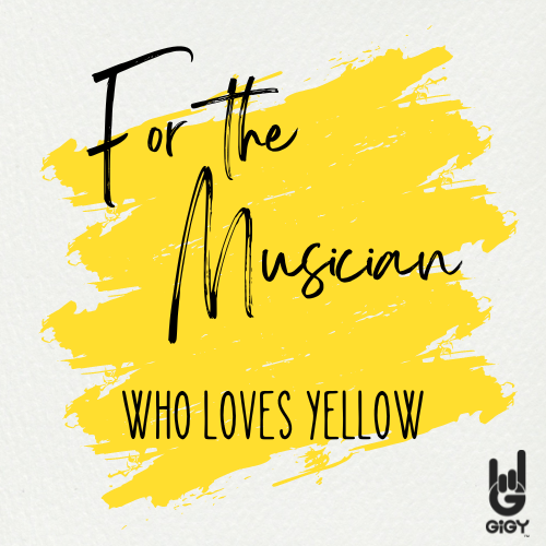 For the Musician Who Loves Yellow