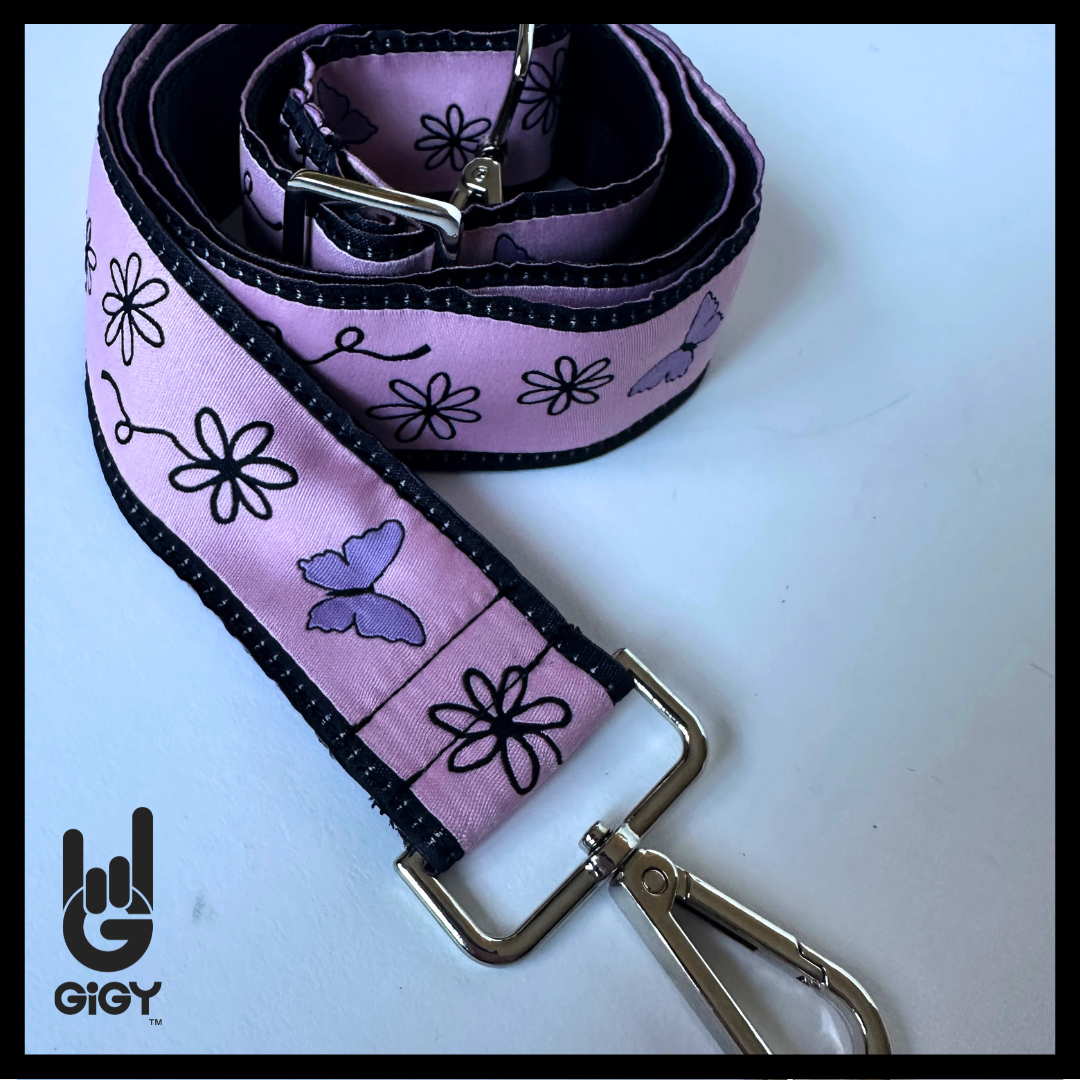 Daisies + Butterflies Bag Strap